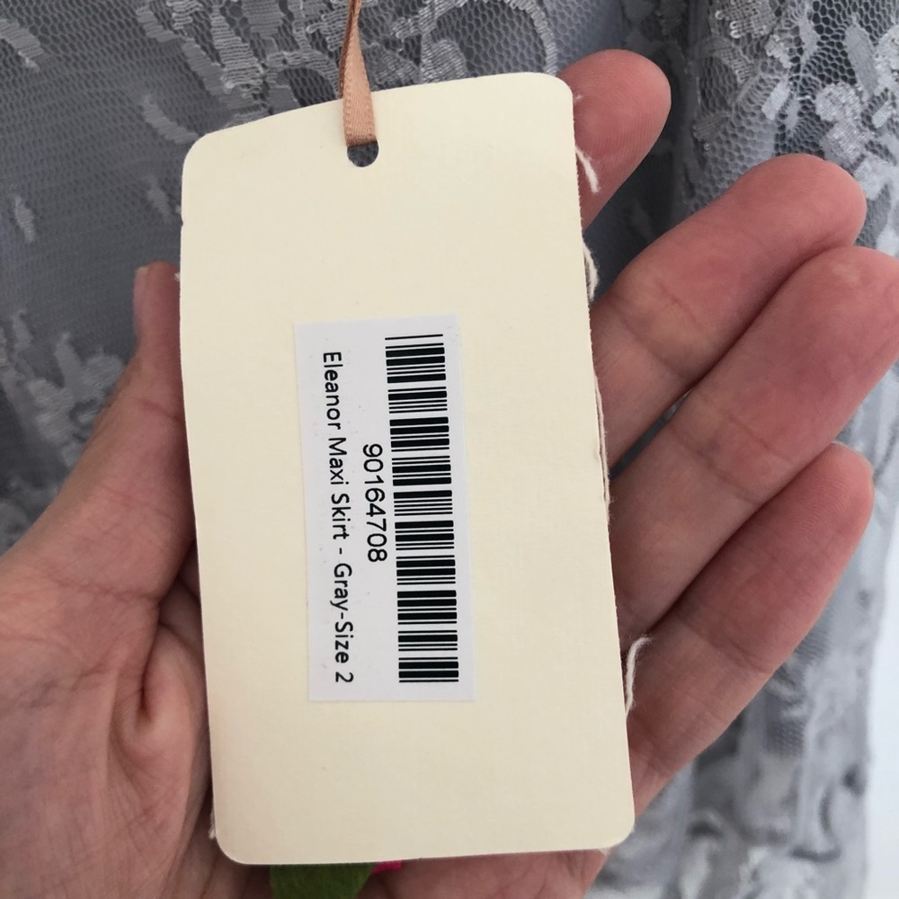 NWT Joyfolie Lace Maxi Skirt - Picture 4 of 5